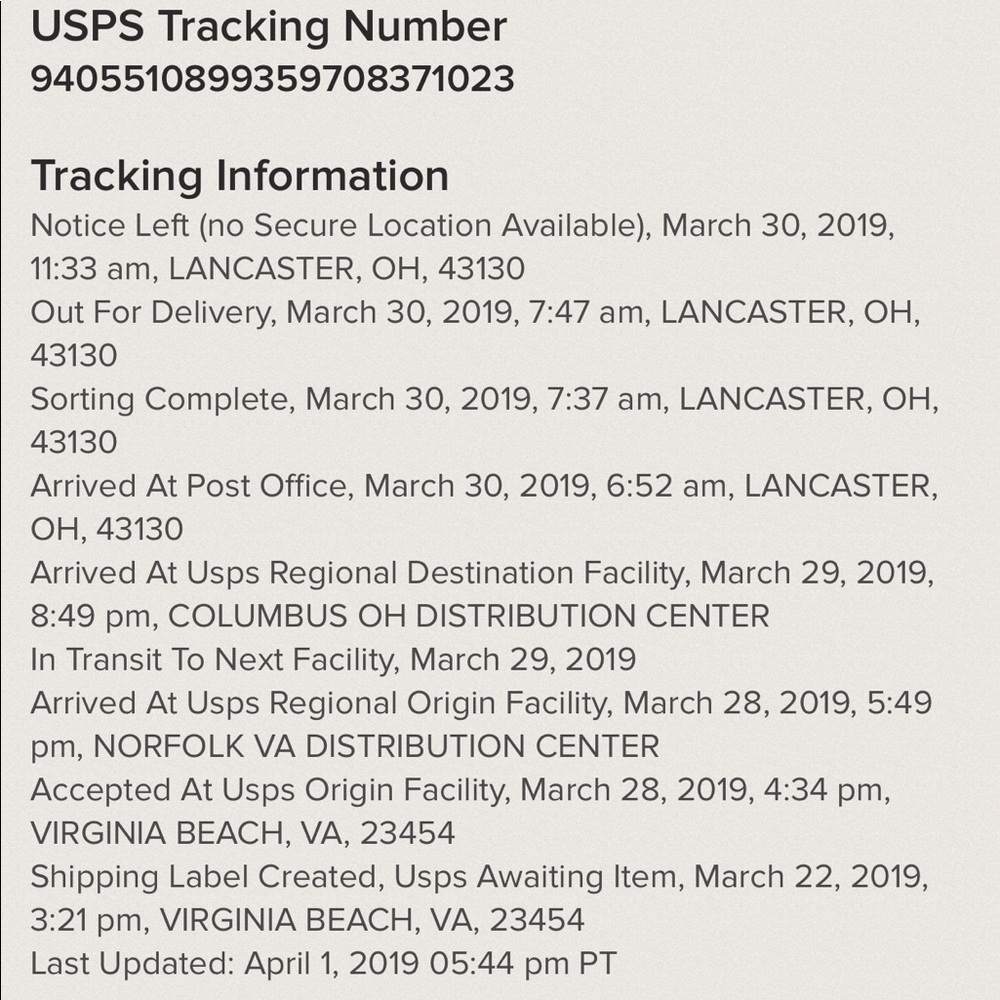 Shipping